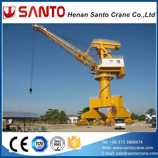 Made In China Quayside GQ Harbour Four Link Portal Crane 40Ton