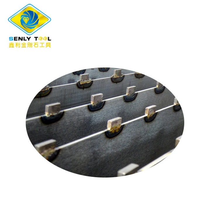 Diamond Gangsaw Blade segment for Marble Cutting
