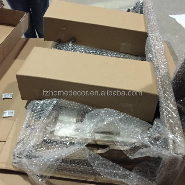 Shabby chic wooden wall entryway shelf