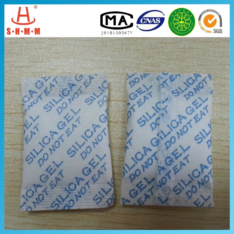 
Customized logo Custom Desiccant 2 gram silica gel packets 
