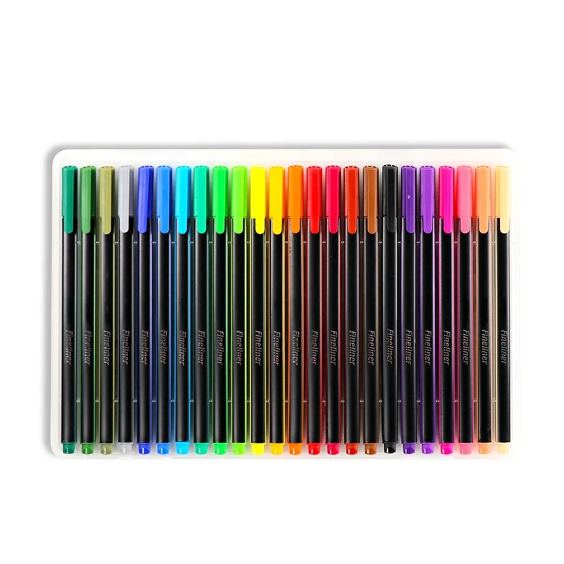 
Fine Line Point Sketch Writing Drawing Markers Fineliner Color Pen 