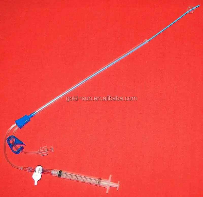 Одноразовый латексный катетер Foley для процедуры HSG (5FR, 7FR)