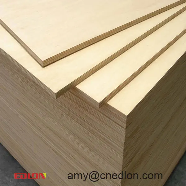 Edlon Wood Products Timber Lumber 19mm Waterproof Plywood water proof Price European best quality Commercial Plywood