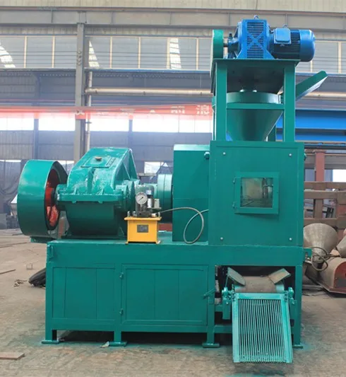 Magnesite, lime, dolomite, soda ash briquetting make system