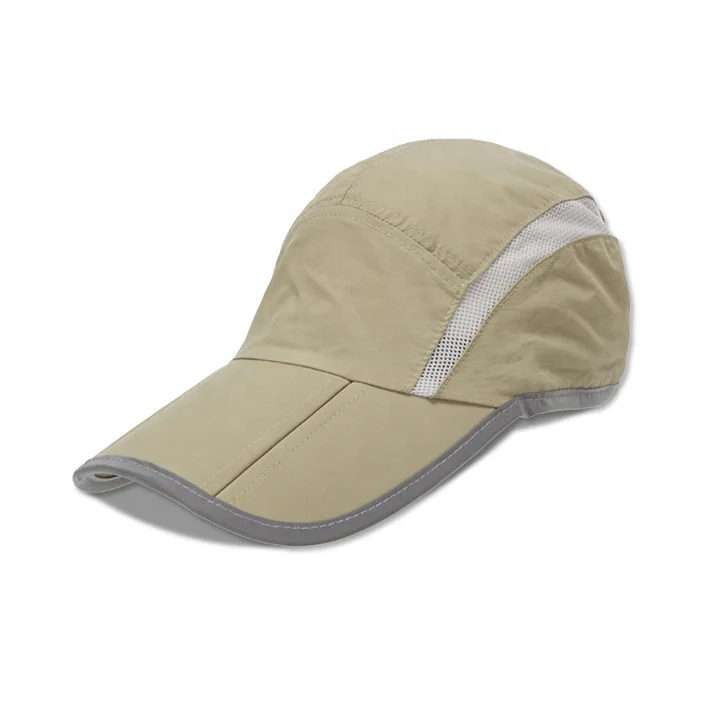 Wholesale Outdoor Nylon Unstructured Breathable Soft Dry Fit Sport Lightweight Running Hat