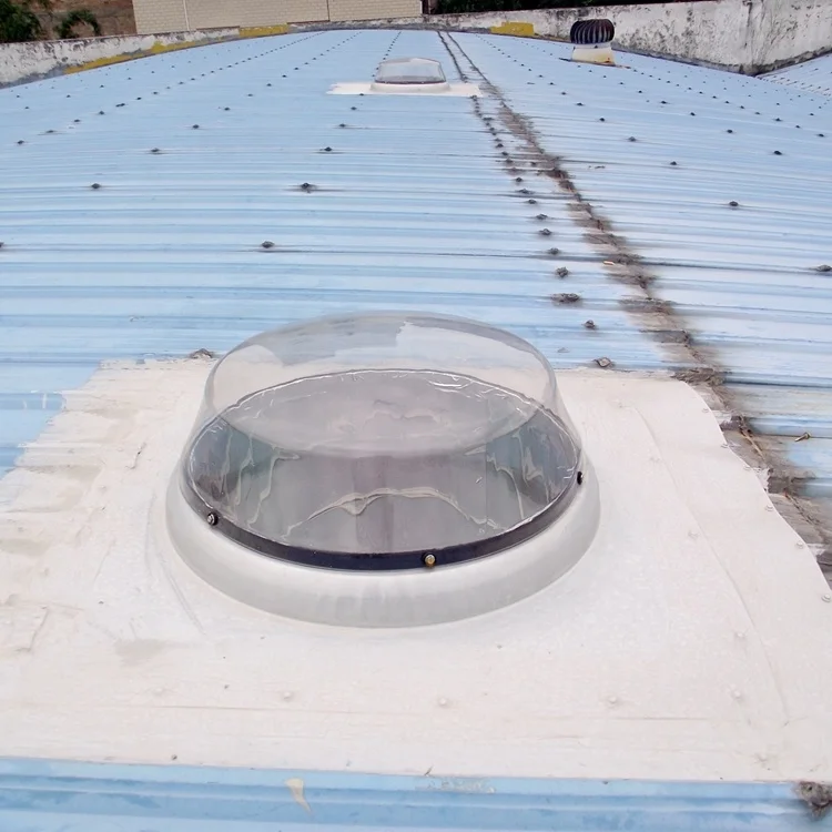 Metal roof using energy-efficient Tube Skylight, no power consumption sun tube skylights