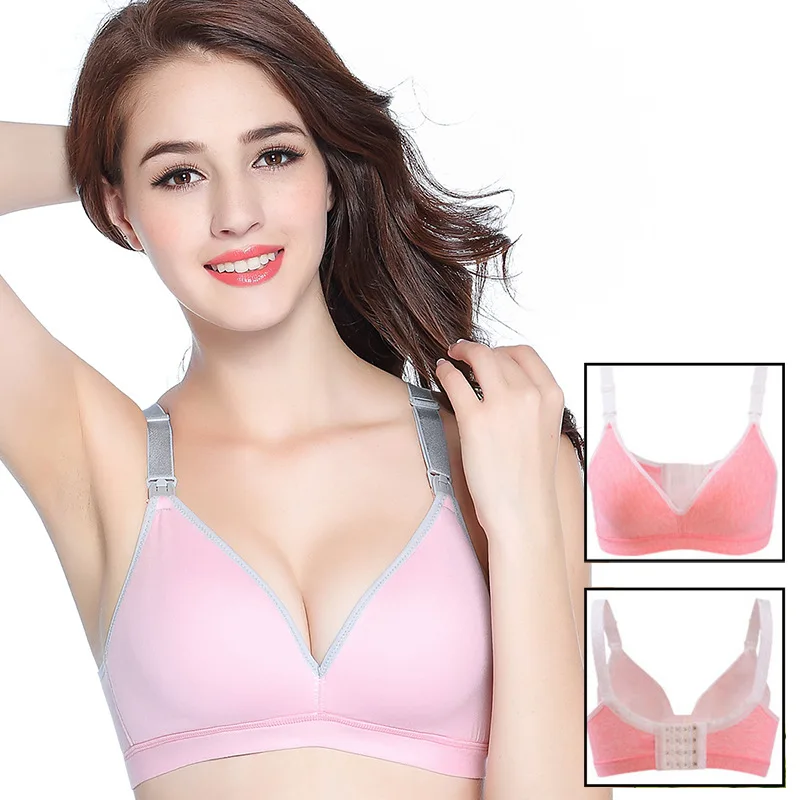 Maternity Underwear Nursing Bra Breast Feeding Bra Pregnant women underwear maternity bra One piece model