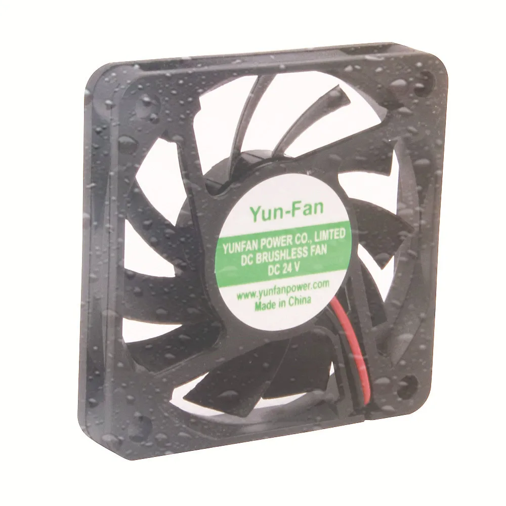 6010 бесщеточный осевой двигатель постоянного тока, электрический вентилятор для охлаждения на солнечной энергии