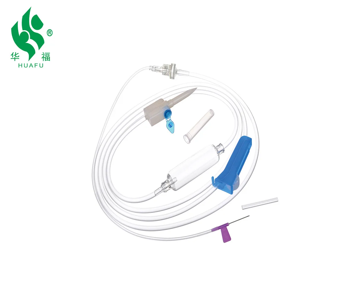 spike for infusion set  with burette 150ml made from infusion set machine