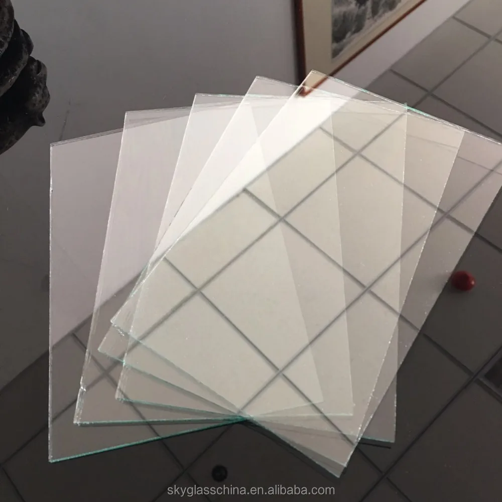 
2mm 3mm super thin low iron tempered glass with best price 