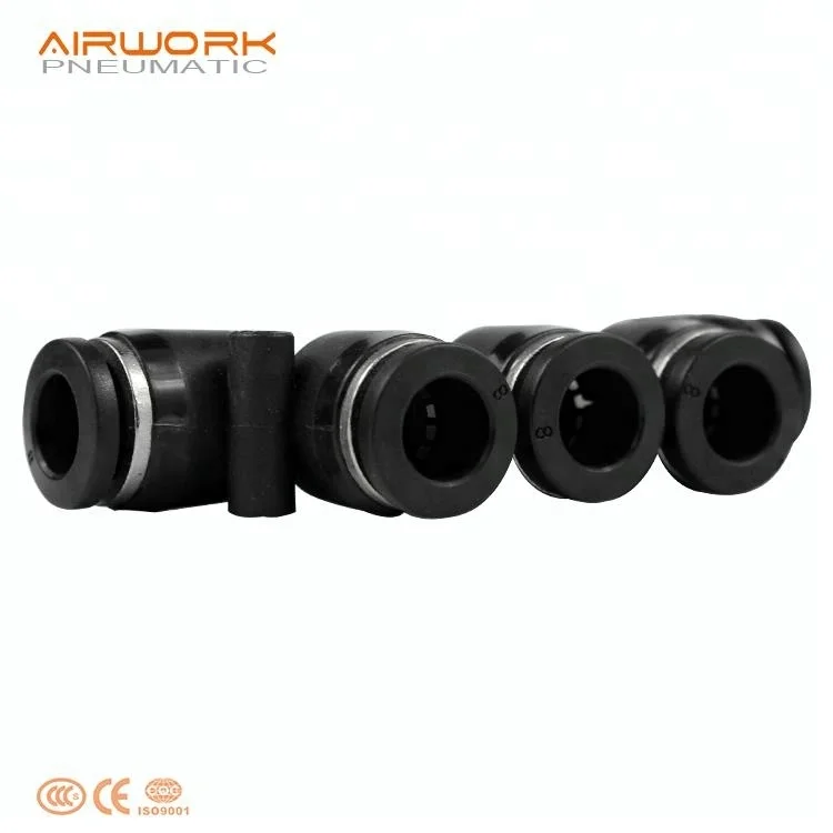 PK Easy Fit Connectors 5 Hole Equal Plastic Pneumatic Air Push in Fitting 5way