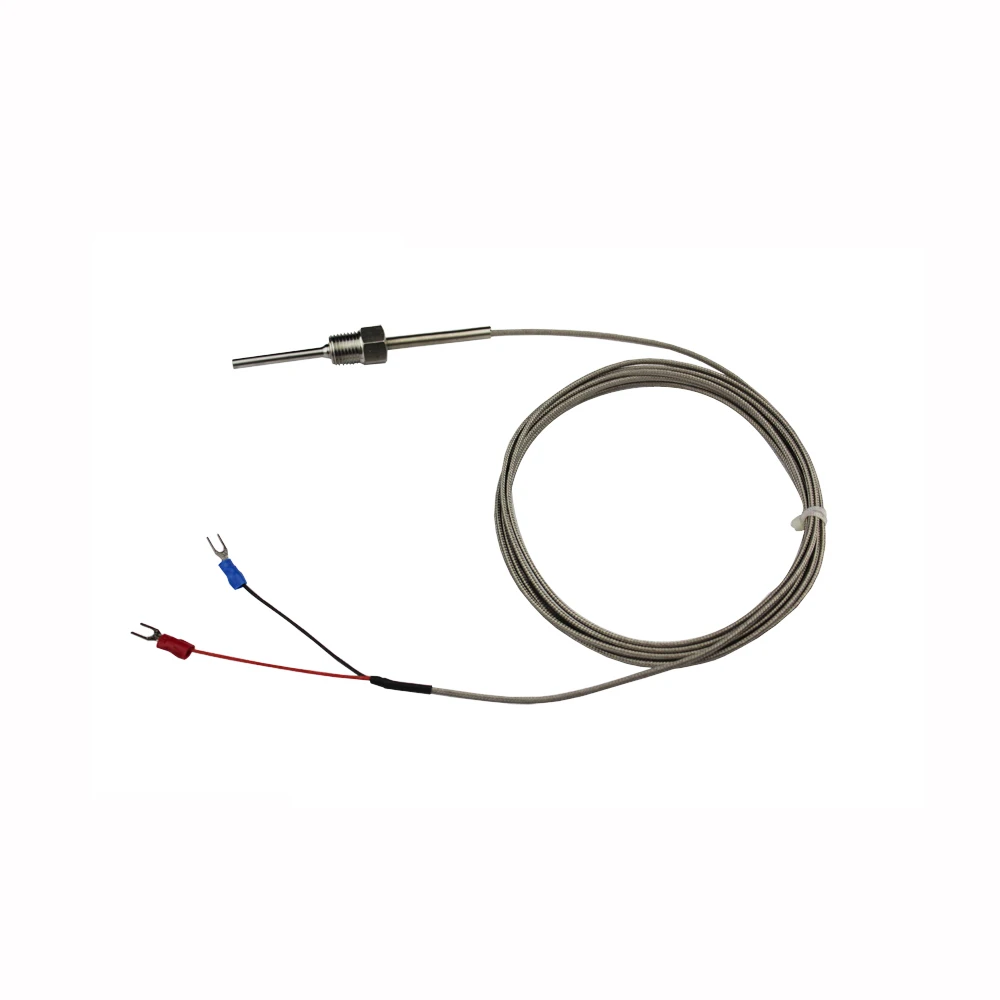 WRN-291 fixed screw K type thermocouple with wire extension