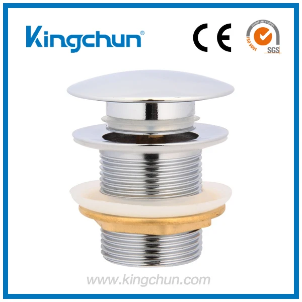 (K51-D)china wholesale pop up waste with overflow antique drain bath overflow