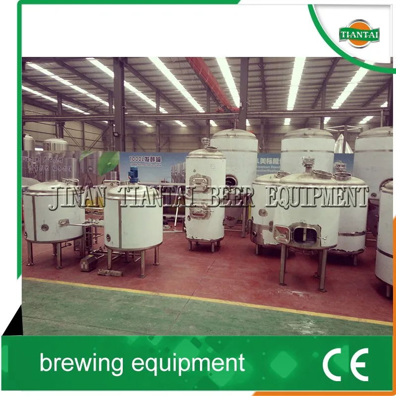 Мини пивоварни с производительностью 500 литров в сутки.