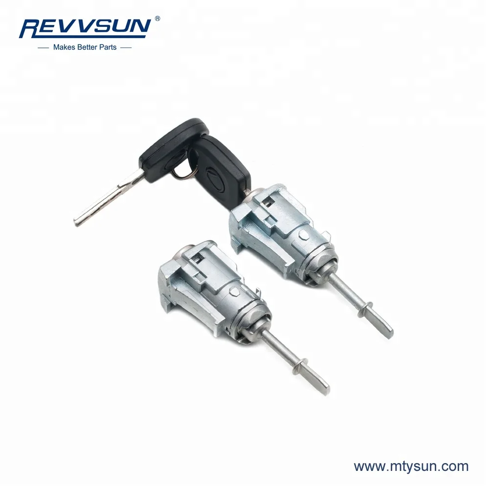 REVVSUN Auto Parts 1U0837167C 1U0837167 1U0837168 Door Lock and Keys