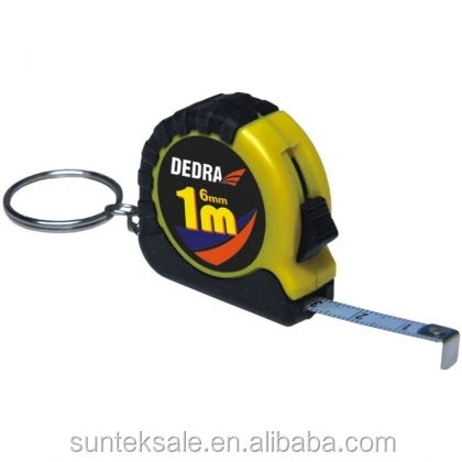 mini measuring tape 1m / measuring tape with keychain / measuring tape in promotions