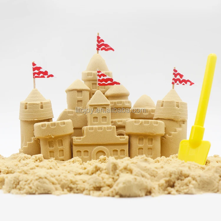 LitoJoy wholesale 1kg magic sand in pink color