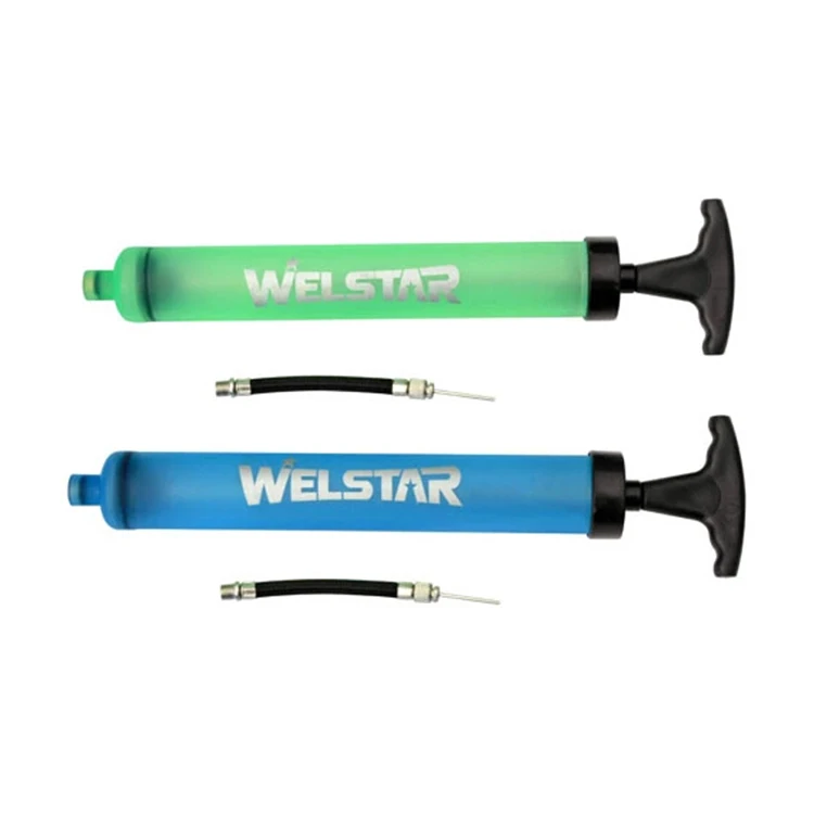 Насос для мячей ручной пластиковый насос баскетбола волейбола футбола с иглой