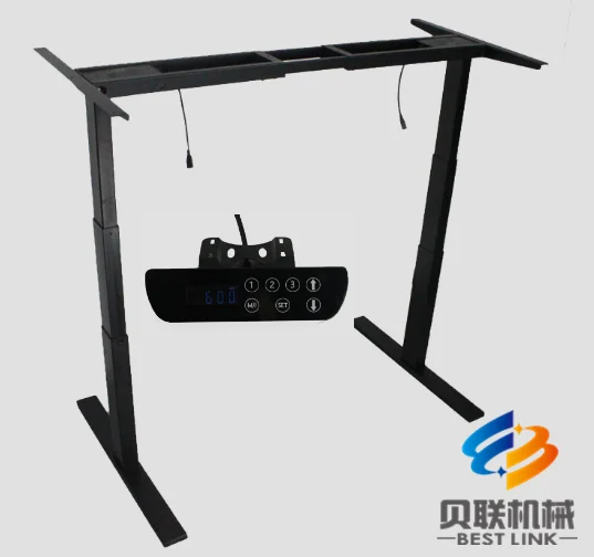 Good health home low noise ergonomic office furniture dual motor height adjustable desk