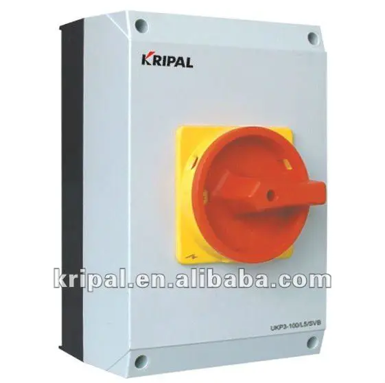 Изолятор или изолирующий переключатель (сертификат CE)