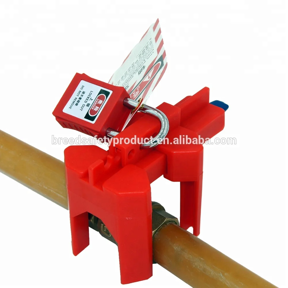 BREED LOTO Adjustable Ball Valve Lockout Lock Device