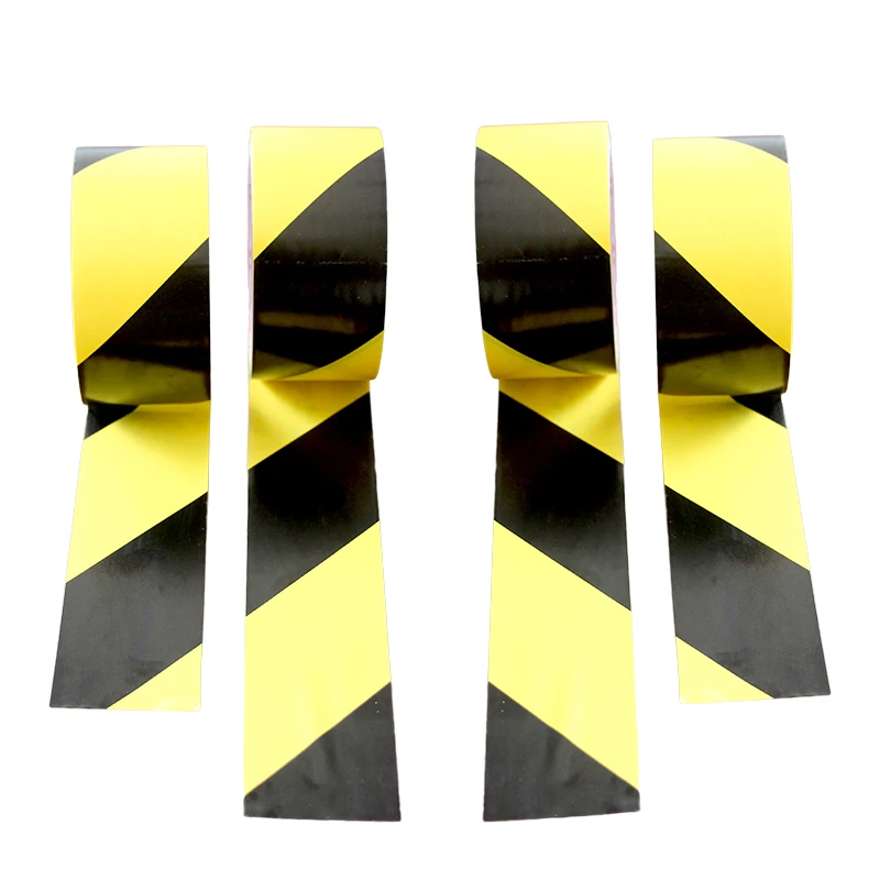 Custom pvc warning floor marking caution tape