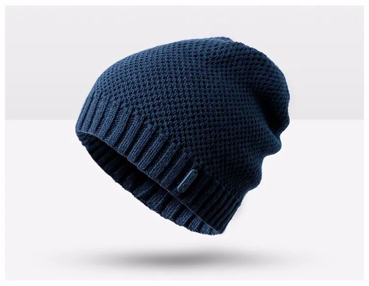 Легкой руки мужчины wolly чулок белый красный теплой шерсти трикотажные модели шапочка зимняя шапка