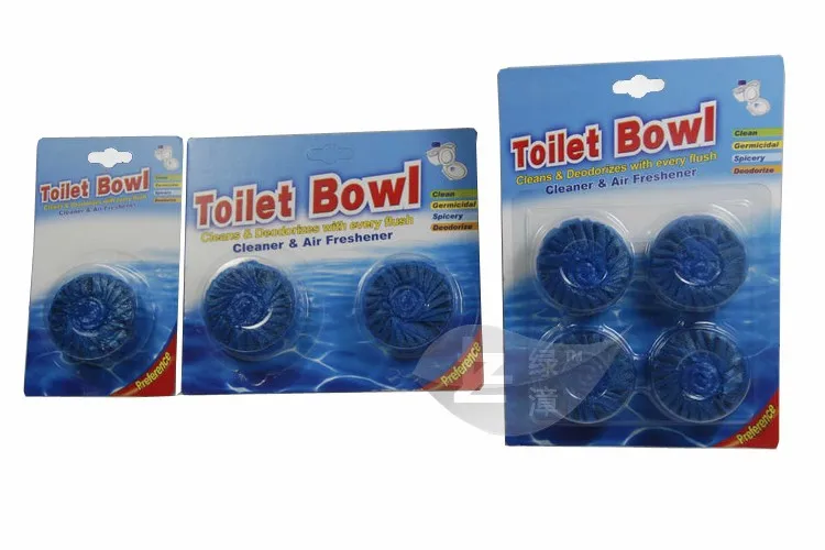 50 г каждый синий дезодорант-очиститель для унитаза, автоматическая тарелка для унитаза