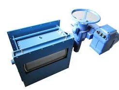 HENT GERMAN TECHNOLOGY  Pneumatically regulated flow control gate 4 inch gate valve