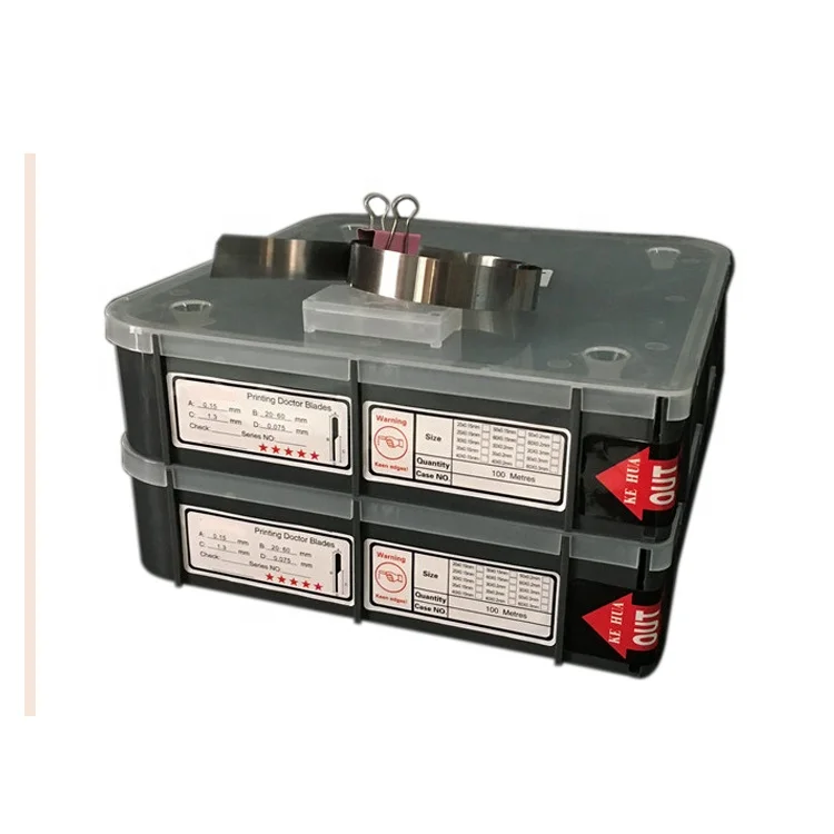 Latest wholesale high quality customized design rotogravure doctor blade