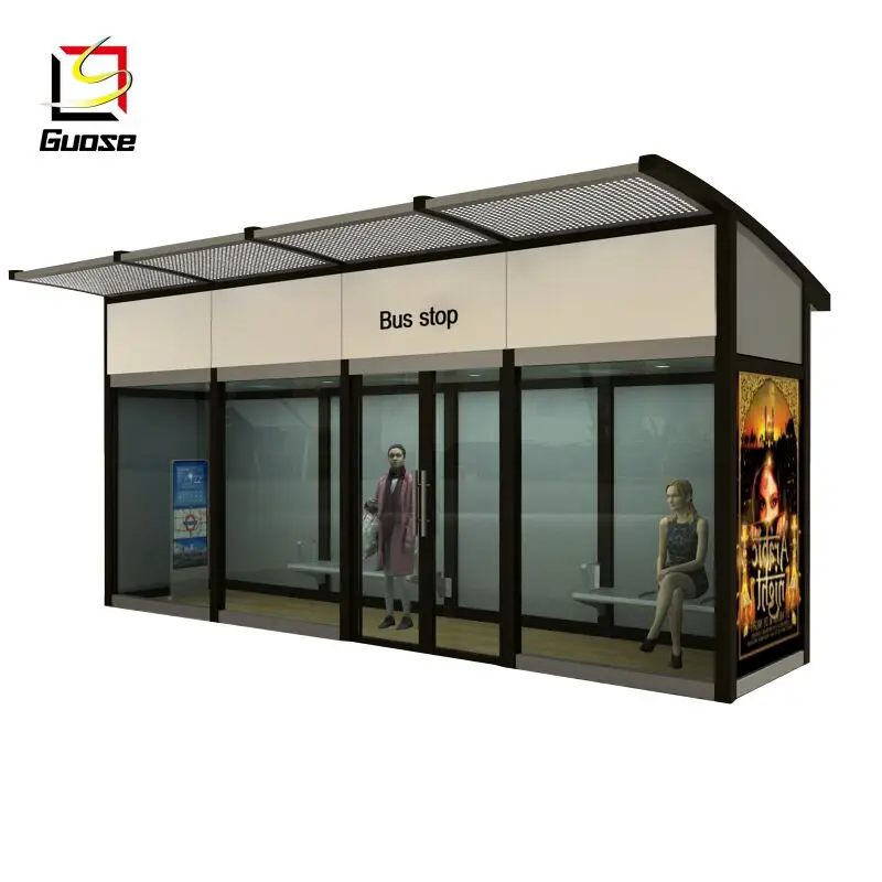 
 Солнечный автобусной остановки металла для дома сборные автобусная остановка для ношения в помещении магазина   (62211564628)