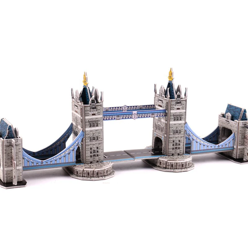 3D Tower Bridge пазл-модель комплект для взрослых и детей STEM DIY Project отличный подарок