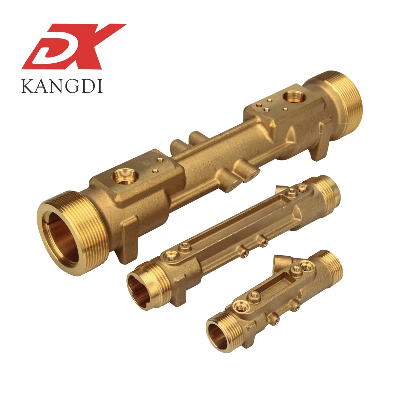 Audiowell Ultrasonic Flow Sensor for Water Meter or Heat Meter DN20, Brass Pipe for Heat Meter