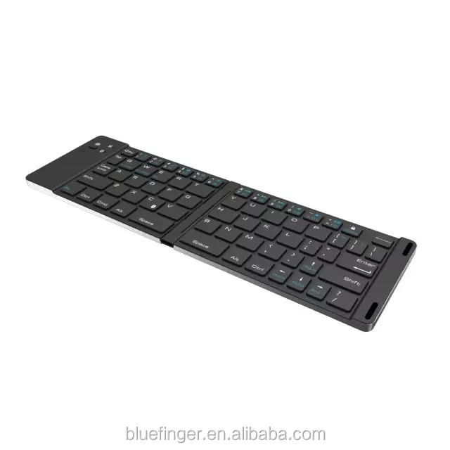 
Aluminum alloy folding Bluetooth keyboard for all kinds of tablets and smart phones 