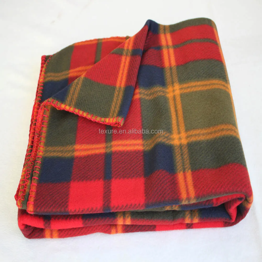 Super soft customized fold up printed  polar fleece blanket for adult and baby