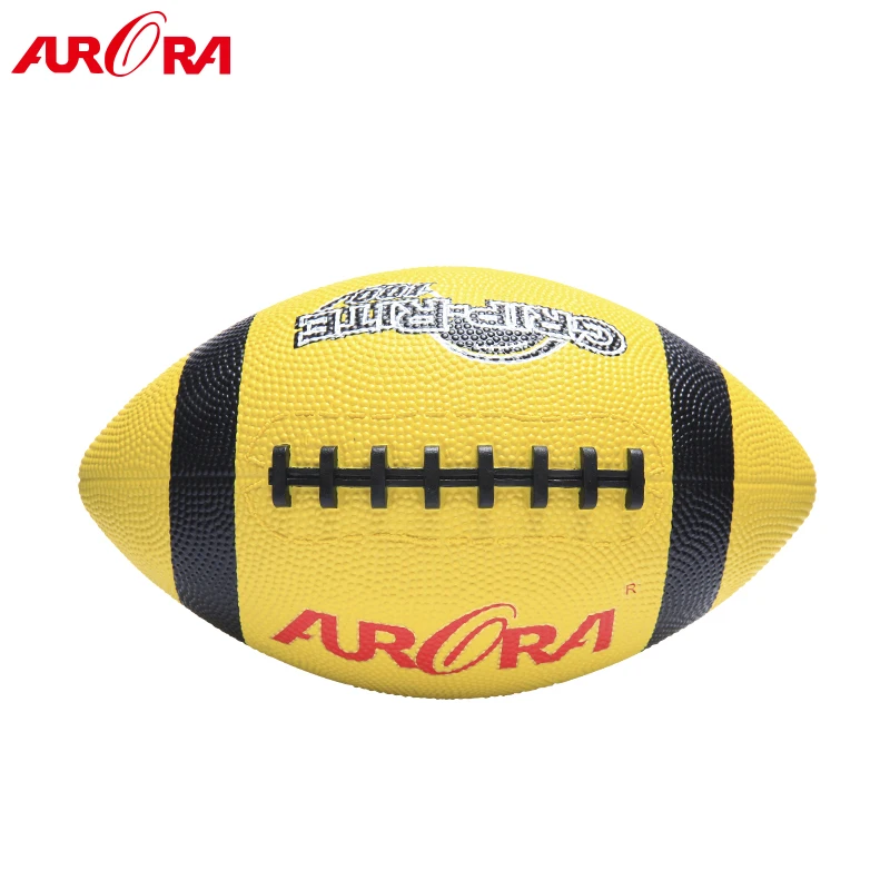 Chinese manufacture custom  F3 F6 F9 rubber American football rubber bladder junior footballs