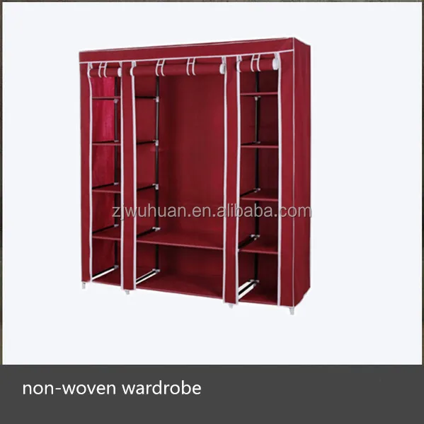 Modern bedroom clothes cabinet,Non-woven fabric cloth wardrobe