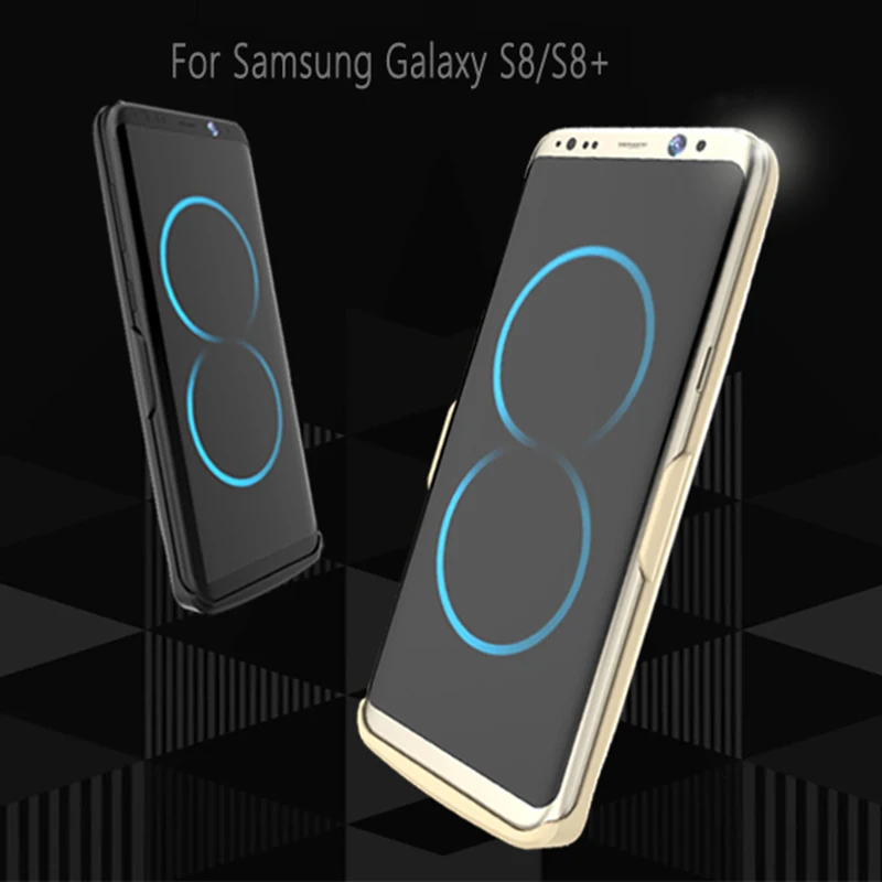 5000mAh Rechargeable External Battery Portable Charger Protective Charging Case Power Bank Cover for Samsung Galaxy S8
