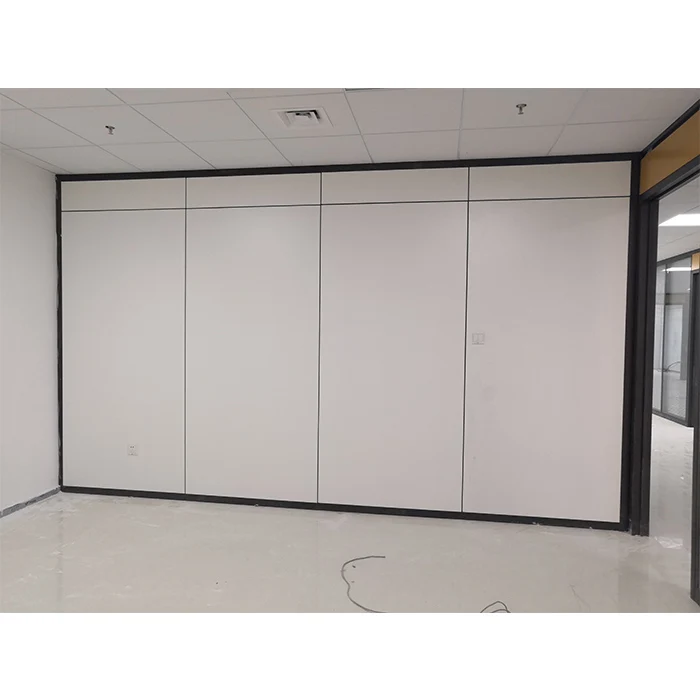 Melamine wood partion eco friendly partition  room divider glass panel