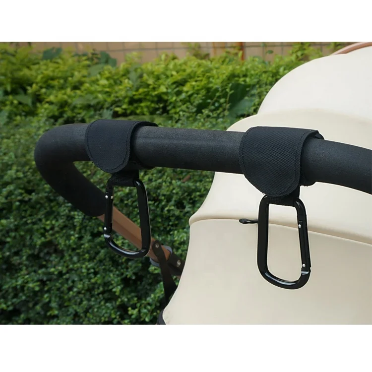 NEW HOT factory direct sell baby carriage big black stroller bag hook