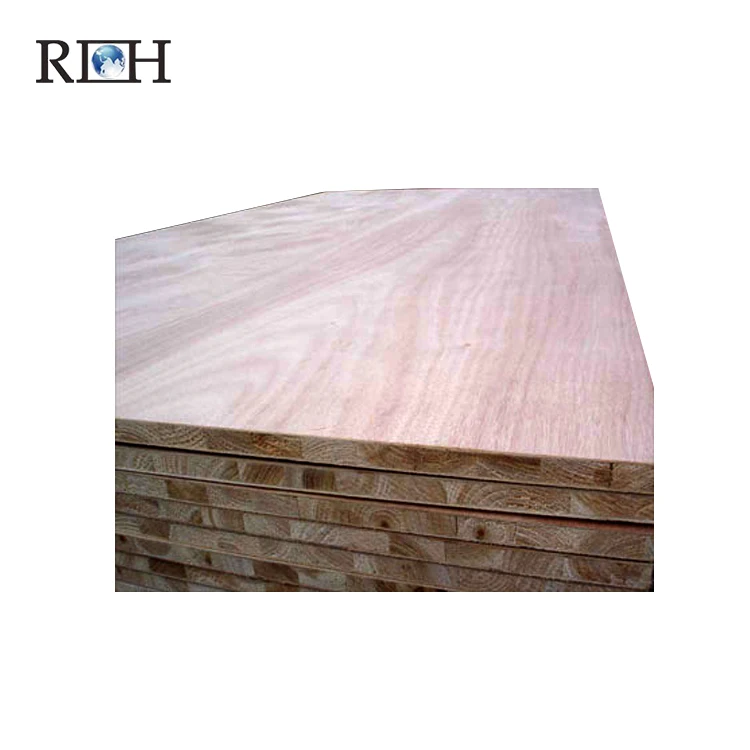 
19mm laminated wood block board with vietnam eucalyptus core veneer 