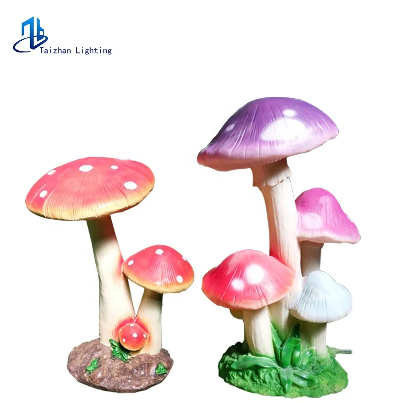 Hot sale 3D mushroom garden light Theme park decorative lamps  Outdoor landscape lighting