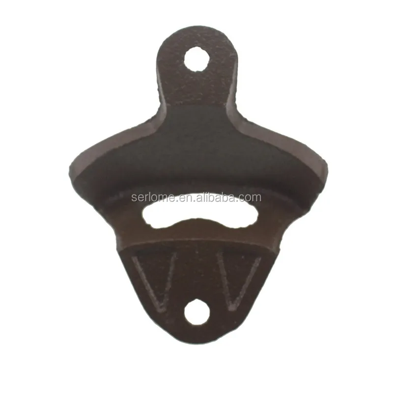 Rustic Vintage Cast Iron Open Here Wall Mount Bottle Opener