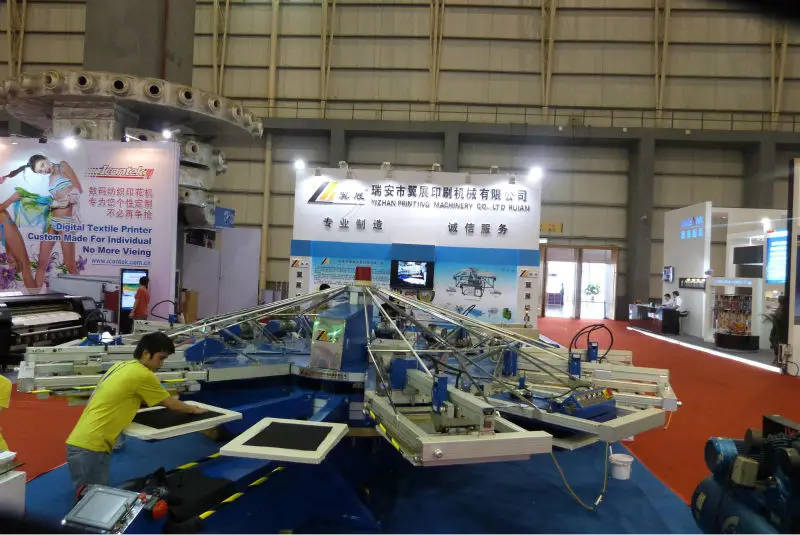 YH Series Automatic Carousel t-shirt Screen Printing Machine
