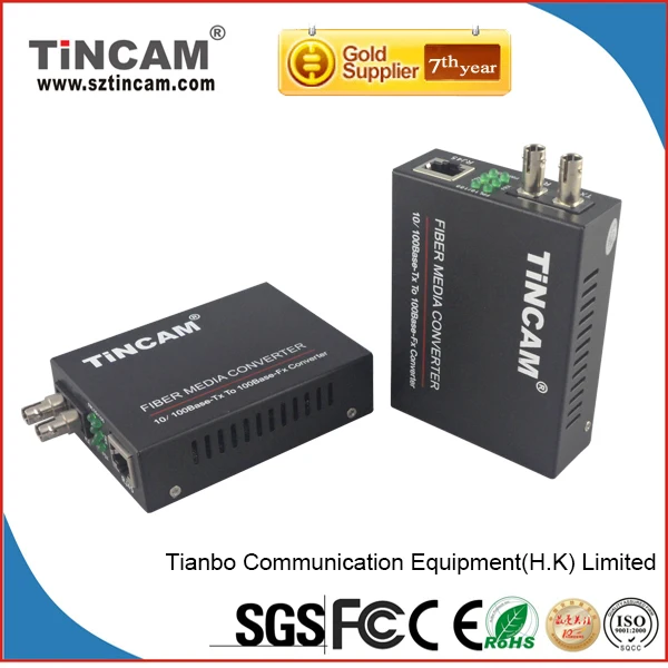 Волоконно-Оптические Media Converter 10/100 Мбит RJ45 Multi-режим 850nm/1310nm/550 М Дуплекс Волокна ST Порт Конвертер