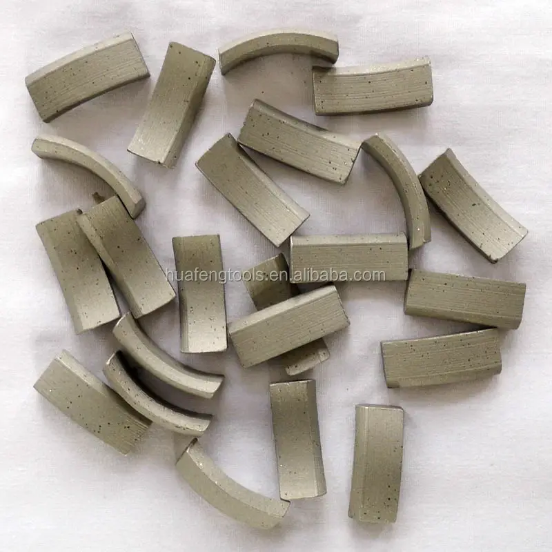 Roof Top Diamond Segments For Diamond Core Drill Bits