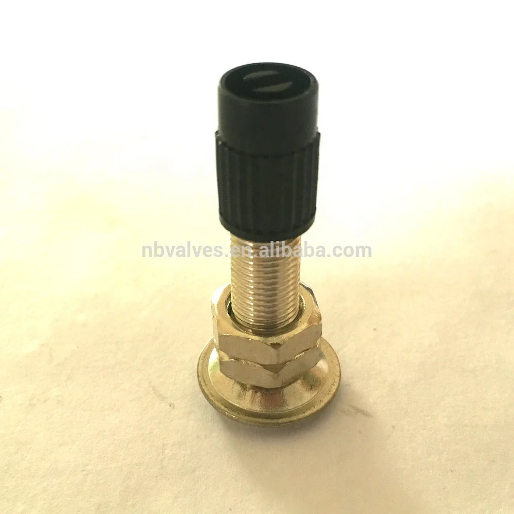 
Brass stem for bicycle tube valve 