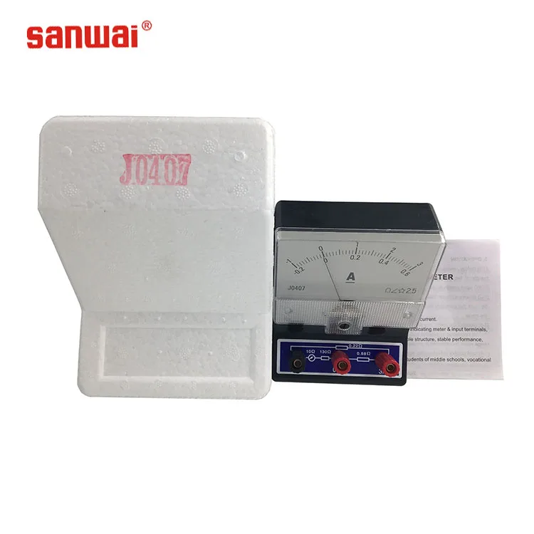 habo factory analog ammeter 0-1000uA education meter for student use