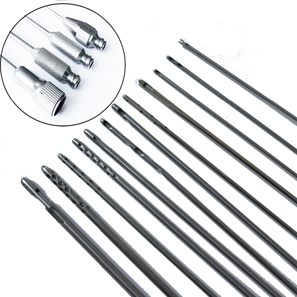 Liposuction Cannulas Set Breast Injection Body Cosmetic Surgery Body Beauty Instrument