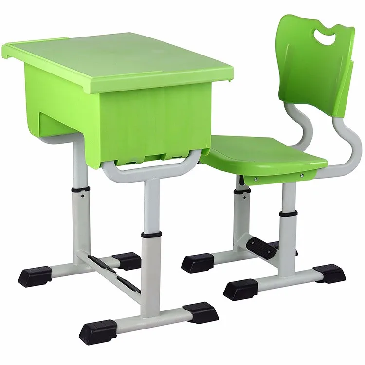 Popular primary school furniture high quality student table and chairs set for classroom